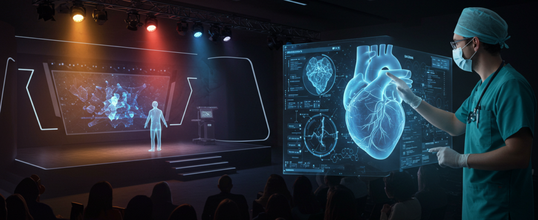 A Nova Era da Holografia: De Shows Virtuais à Medicina de Precisão
